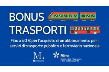 Bonus Trasporti Pubblico 2022