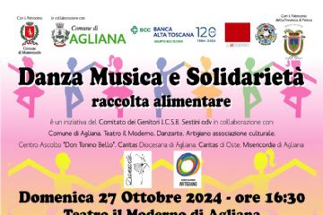 figure che ballano: danza musica e solidarietà