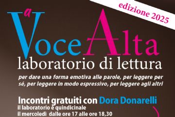 Aperte le iscrizioni al corso A VoceAlta