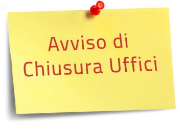 Avviso chiusura SUEAP