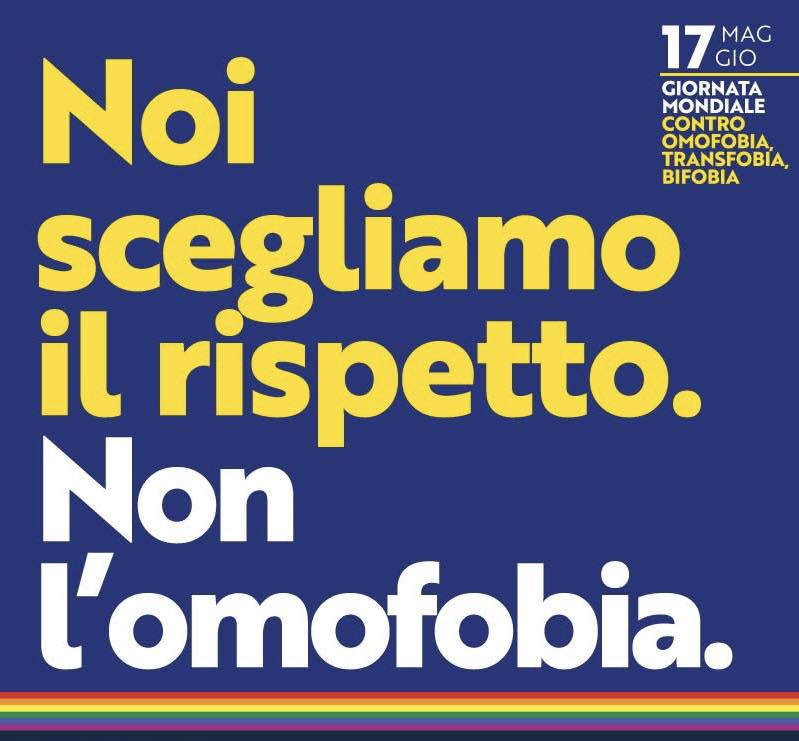 giornata internazionale contro l'omofobia, la bifobia, la transfobia