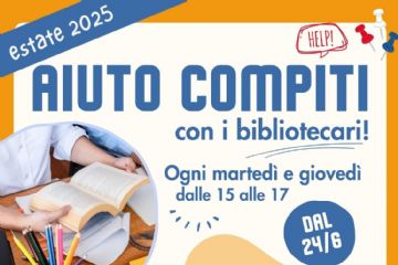 Aiuto compiti in Biblioteca
