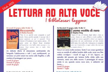 In Biblioteca lettura di libri ad alta voce
