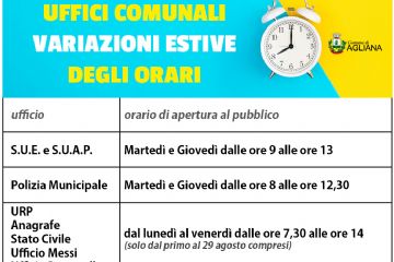 orari estivi