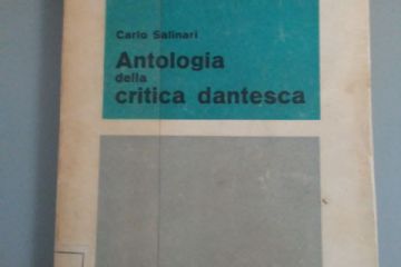 Antologia della critica dantesca / a cura di Carlo Salinari<br>Bari : Laterza, 1965<br>257 p.<br>PR 85 ALI C